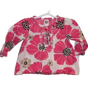 3/$20 🏷 Carters Floral Blouse Size 9m